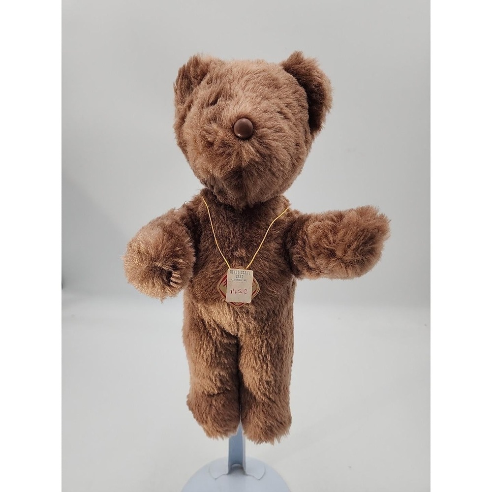 Vintage 12" Kathe Kruse brown plush Hanne Kruse‎ Bear with original tag